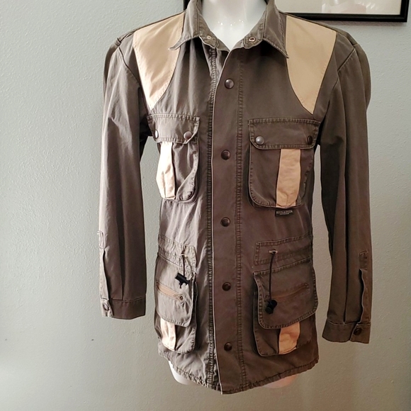 BUCK & DUCK Outdoor Wear 6-Pocket Shirt Jacket - Vintage - Sz S - Picture 7 of 13